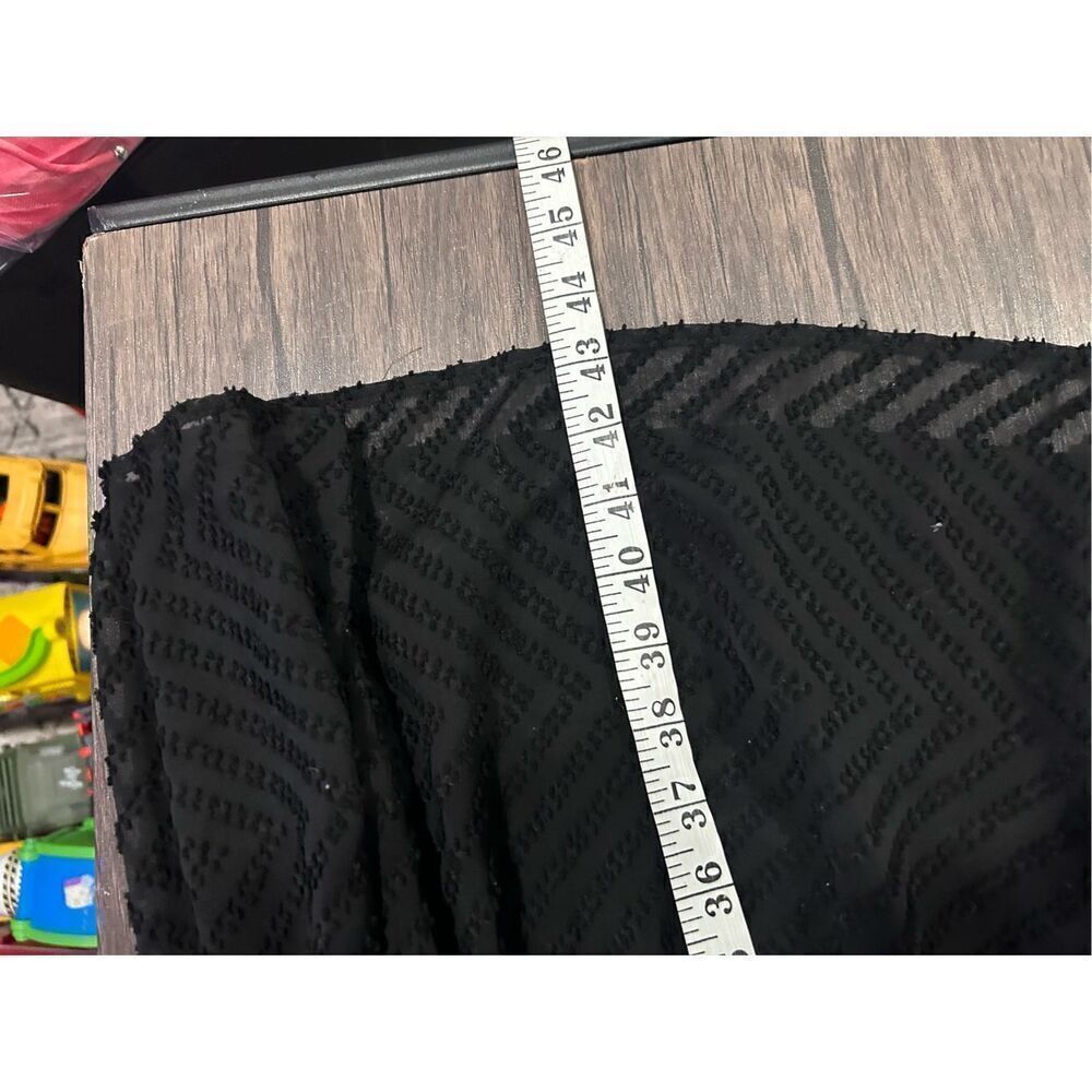 Zara Basic Short Sleeve Button Front Smocked Waist Shirt Dress Black Size XS NWT - Picture 13 of 14